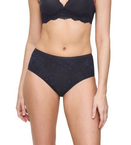 Бикини Триумф класическа кройка с висока талия Amourette Charme Maxi мастилено сини