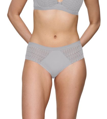 Бикини Триумф класическа кройка с висока талия Aura Spotlight Maxi светло сиви