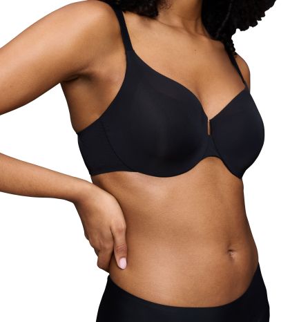 Сутиен Триумф с банел и мека чашка тип Минимайзер Body Make Up Curve W 01 черен