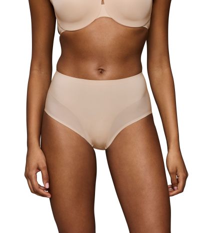 Стягащи бикини класическа кройка Body Make Up Curve Maxi натурално бежево