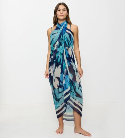 Парео Триумф Beach My Wear Pareo 01 в синята гама
