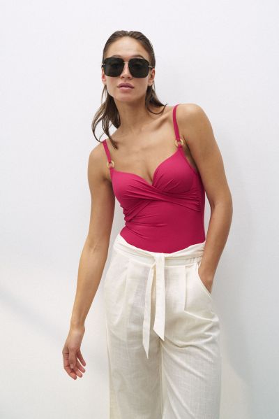 Плажен Панталон Триумф Summer Wear Trousers  копринено бял