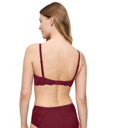 Сутиен Триумф с банел и мека чашка Amourette Charme T W 02 цвят марсала