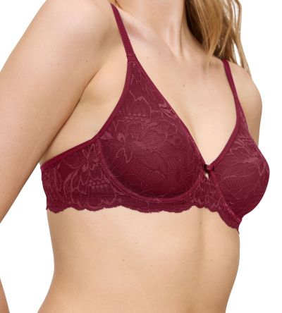 Сутиен Триумф с банел и мека чашка Amourette Charme T W 02 цвят марсала