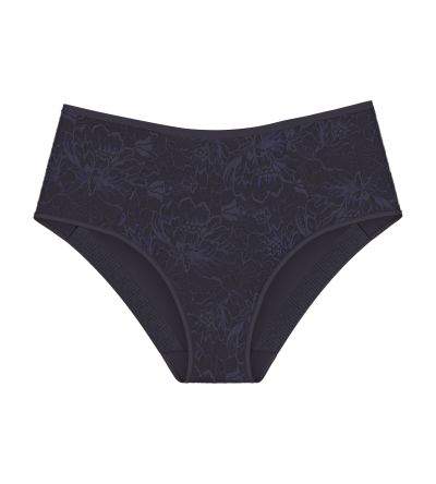 Бикини Триумф класическа кройка с висока талия Amourette Charme Maxi мастилено сини