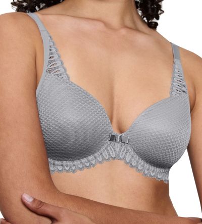 Сутиен Триумф с банел и оформена чашка  Aura Spotlight T WHP  светло сив