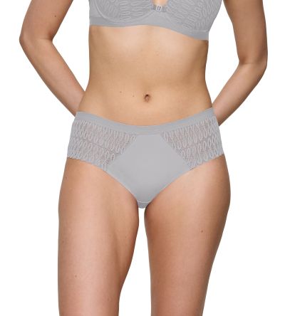 Бикини Триумф класическа кройка с висока талия Aura Spotlight Maxi светло сиви