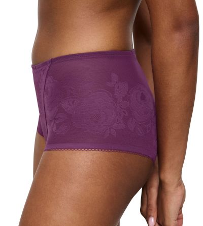 Стягащи Бикини Триумф Wild Rose Sensation Maxi тъмно лилави