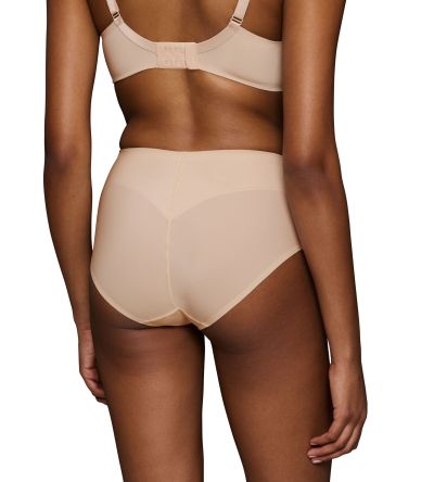 Стягащи бикини класическа кройка Body Make Up Curve Maxi натурално бежево