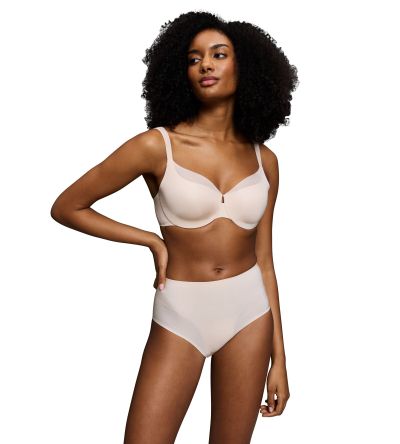 Стягащи бикини класическа кройка Body Make Up Curve Maxi натурално бежево