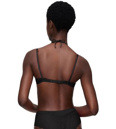 Сутиен Триумф с банел и оформена чашка That Night in Vegas WHP черен