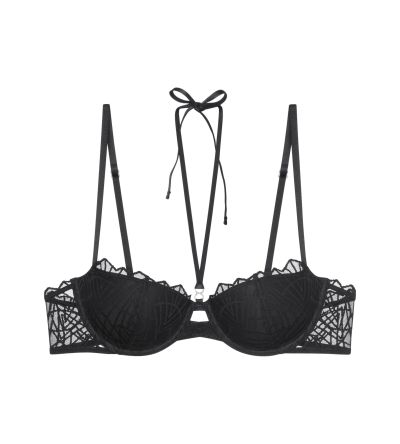 Сутиен Триумф с банел и оформена чашка That Night in Vegas WHP черен