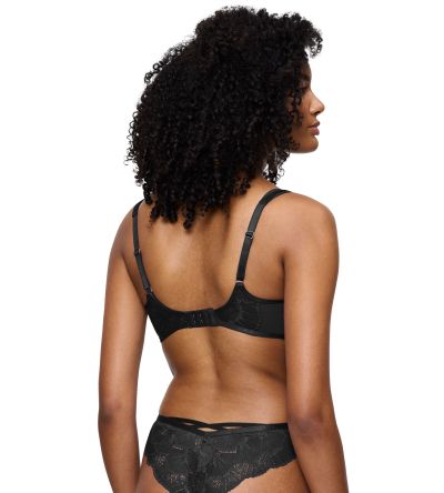Сутиен Триумф с банел и оформена чашка Palina Moonlight WHP черен
