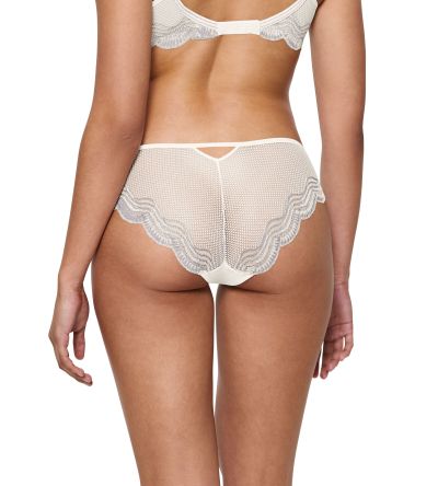 Бикини Тип Хипстер Comfort Glam Hipster копринено бели