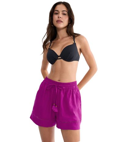 Шорти Триумф Summer Wear Shorts цвят малина