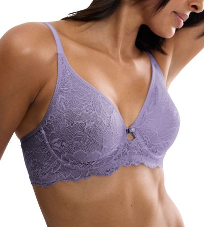 Сутиен Триумф с банел и мека чашка Amourette Charme  W 02 светло лилав