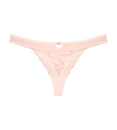 Бикини Триумф тип прашка Palina Waves of Glow String цвят порцелан