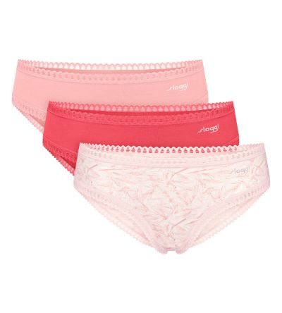 Бикини Слоги тип хипстер Sloggi Go Grush Hipster C3P опаковка от 3 броя