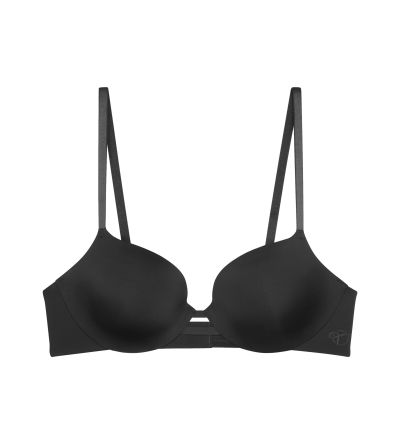 Сутиен триумф с банел и оформени чашки Body Make Up Illusion WHP черен