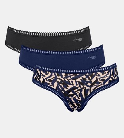 Бикини Слоги тип хипстер Sloggi Go Grush Hipster C3P опаковка от 3 