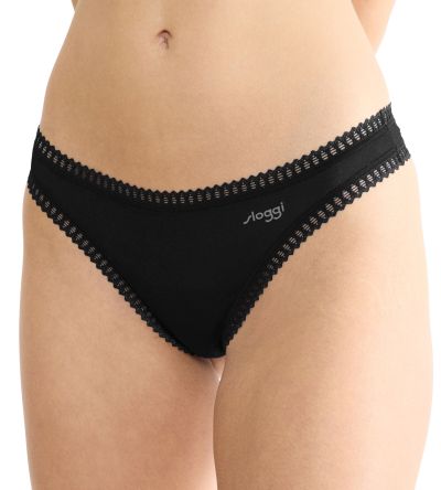 Бикини Слоги тип прашка Sloggi Go Grush String C3P черни