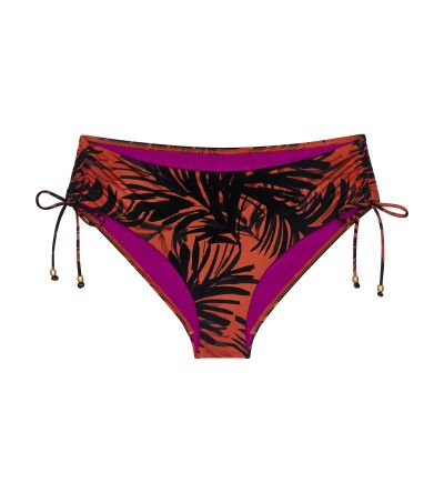 Долна част на бански Триумф със средно висока талия Summer Palm Midi 01 в кафявата гама