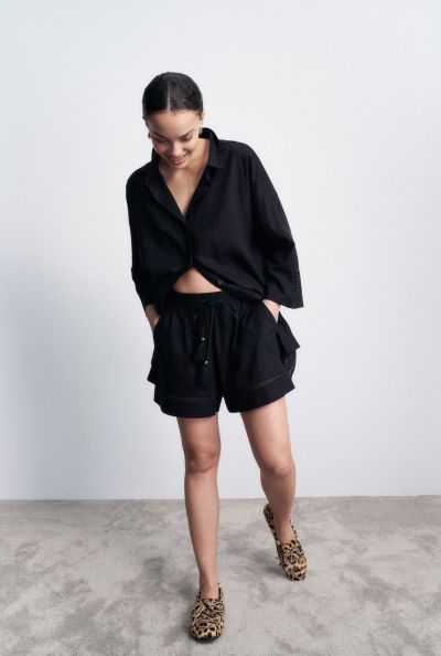 Шорти Триумф Summer Wear Shorts черни