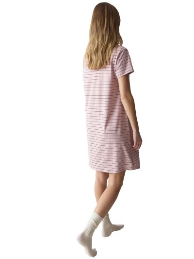 Нощница Триумф с къс ръкав Nightdresses NDK 08 X нежно розово
