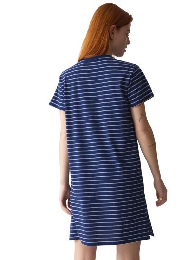 Нощница Триумф с къс ръкав Nightdresses NDK 08 X  синя